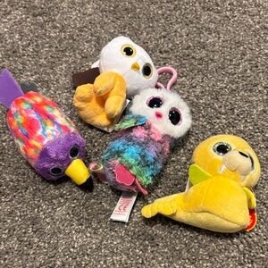 TY Mini Babies - beanie boos lot of 4
